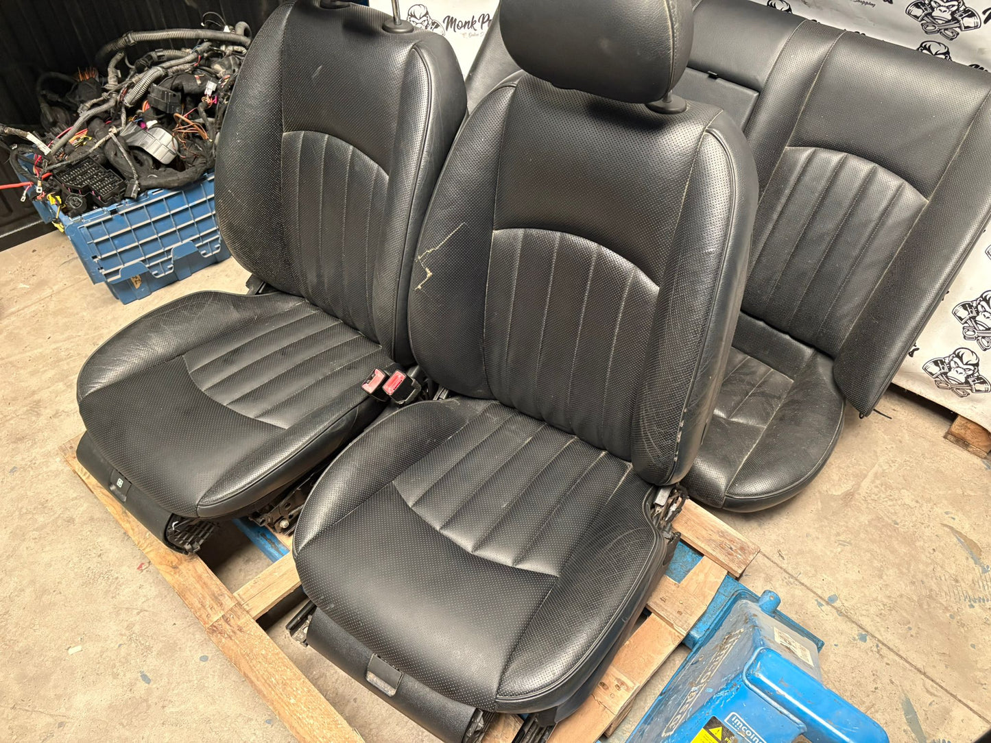 Asientos cuero MERCEDES CLS W219