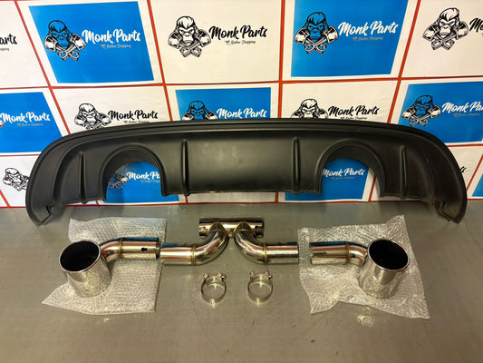 Difusor paragolpes trasero PORSCHE 718 GTS 4.0 982807125D
