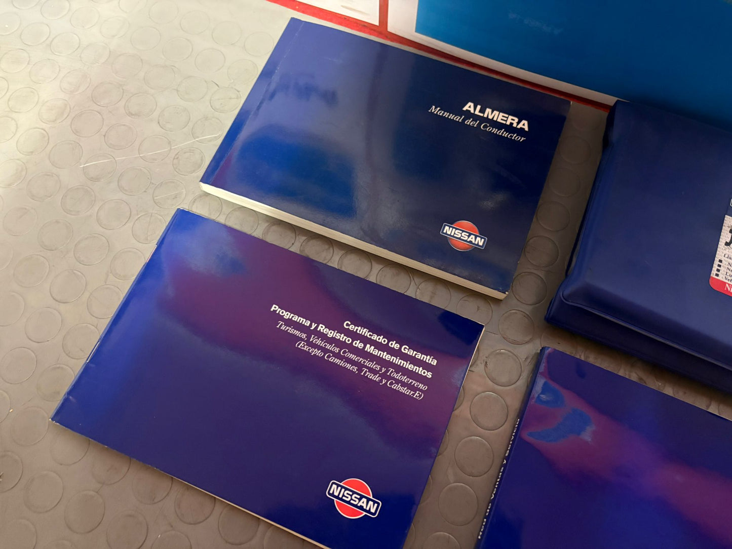 Manual instrucciones y libro mantenimientos NISSAN ALMERA N15 Original , NUEVO