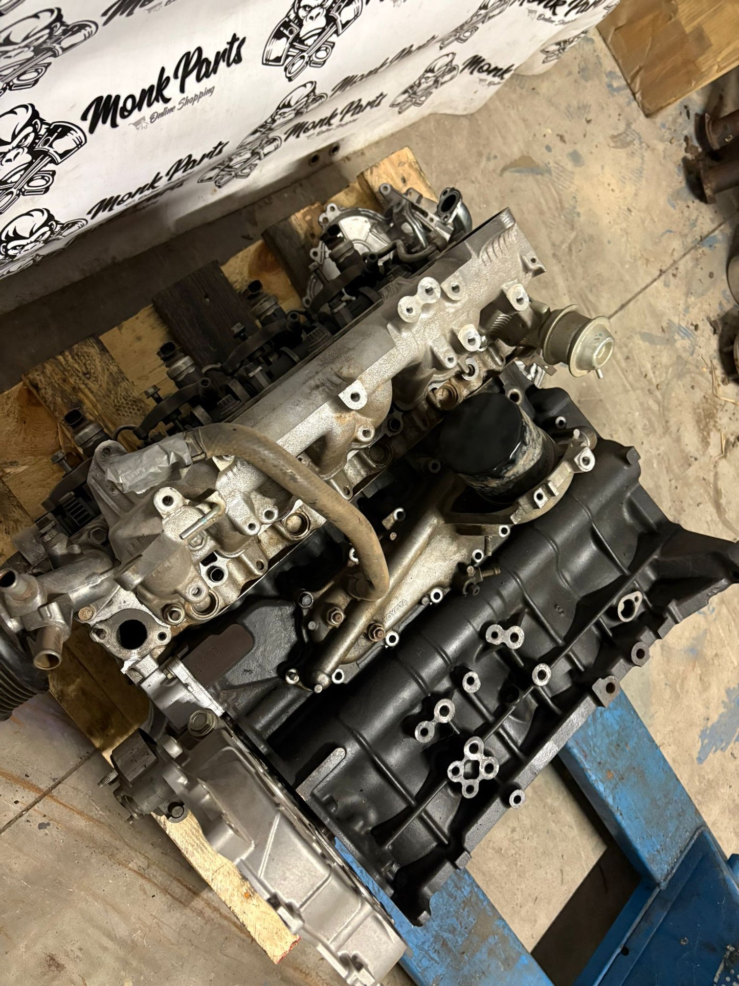 Motor TOYOTA LAND CRUISER 3.0 D J12 120 1KD