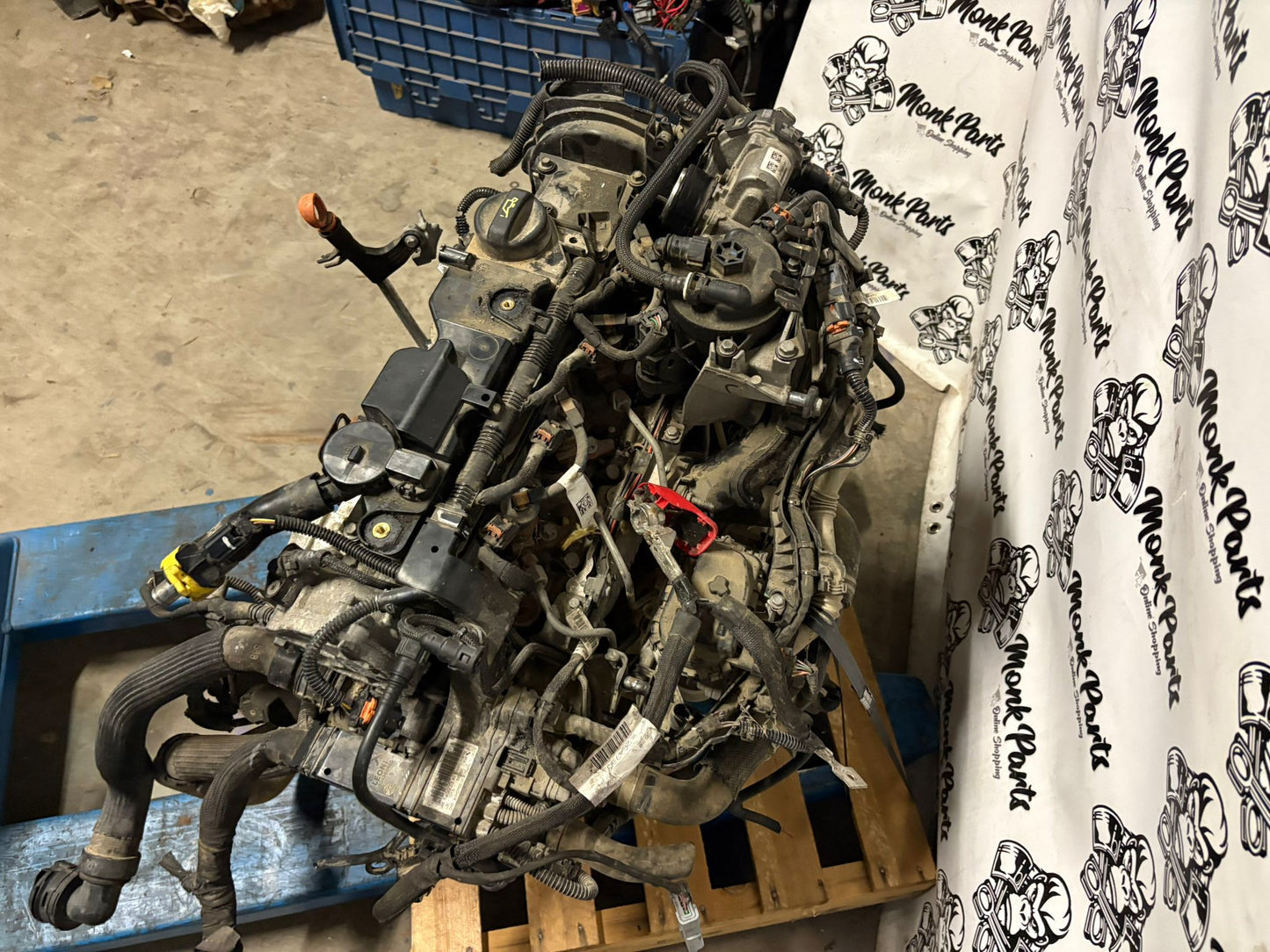 Motor PEUGEOT PARTNER 1.6 HDI 100CV BH02