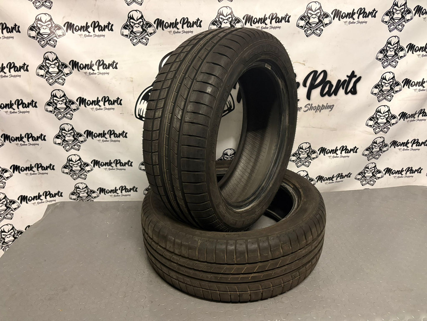2 Neumaticos 205/55 R17 91Y GOODYEAR EAGLE F1 Seminuevos , Año 2021