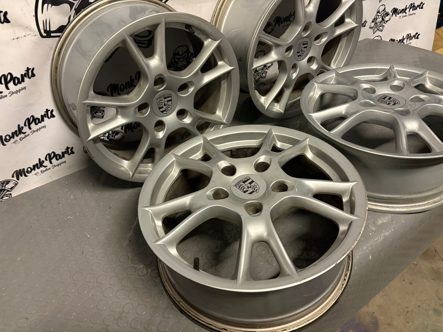 Llantas PORSCHE BOXSTER y CAYMAN 17'' Originales 987.362.122.05 987.362.126.00 6,5x17 ET55 8x17 ET40