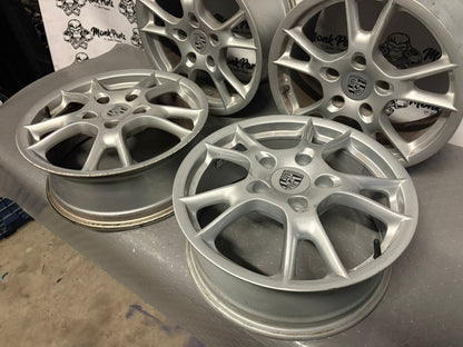 Llantas PORSCHE BOXSTER y CAYMAN 17'' Originales 987.362.122.05 987.362.126.00 6,5x17 ET55 8x17 ET40