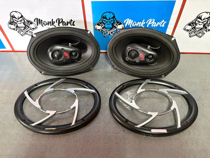 Altavoces coche DRAGSTER DC903 4 OHM 15x23cm