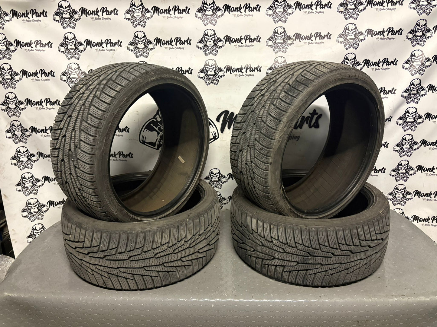 4 neumáticos 255/35 R20 97R NOKIAN HAKKAPELIITA R 80%