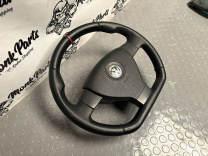 Volante con aribag achatado VOLKSWAGEN TRANSPORTER T5 GOLF PASSAT