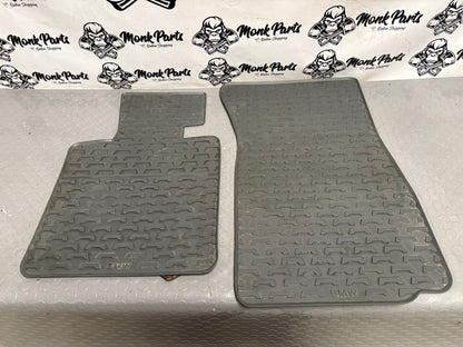 Alfombrillas de goma BMW Z4 E85 E86 Originales 0308746 0308747