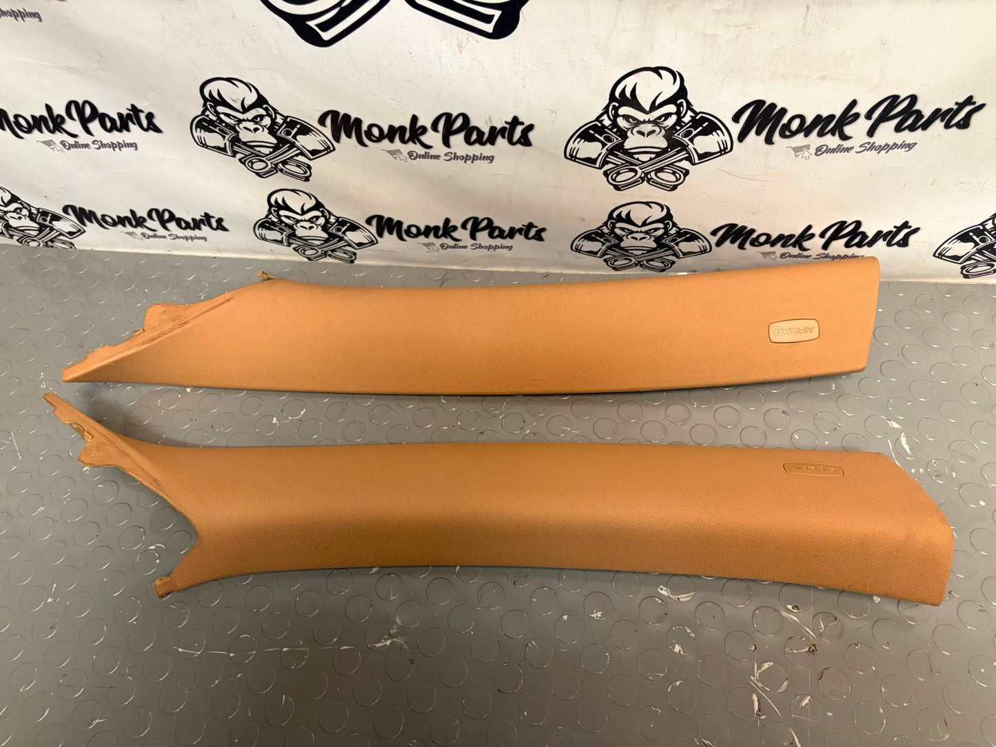 Tapizados pilar a PORSCHE CAYENNE 955 Beige 7L5867234P 7L5867233S