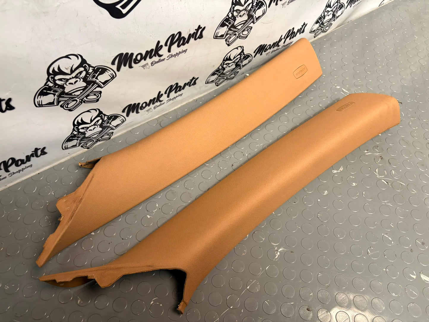 Tapizados pilar a PORSCHE CAYENNE 955 Beige 7L5867234P 7L5867233S