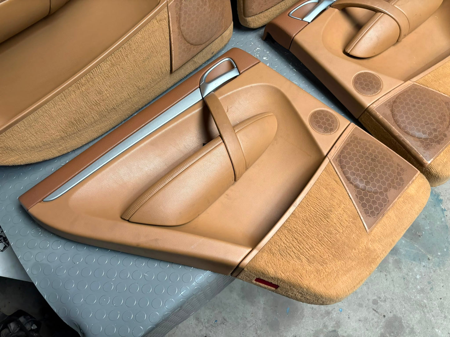 Paneles de puerta PORSCHE CAYENNE 955 Beige Originales