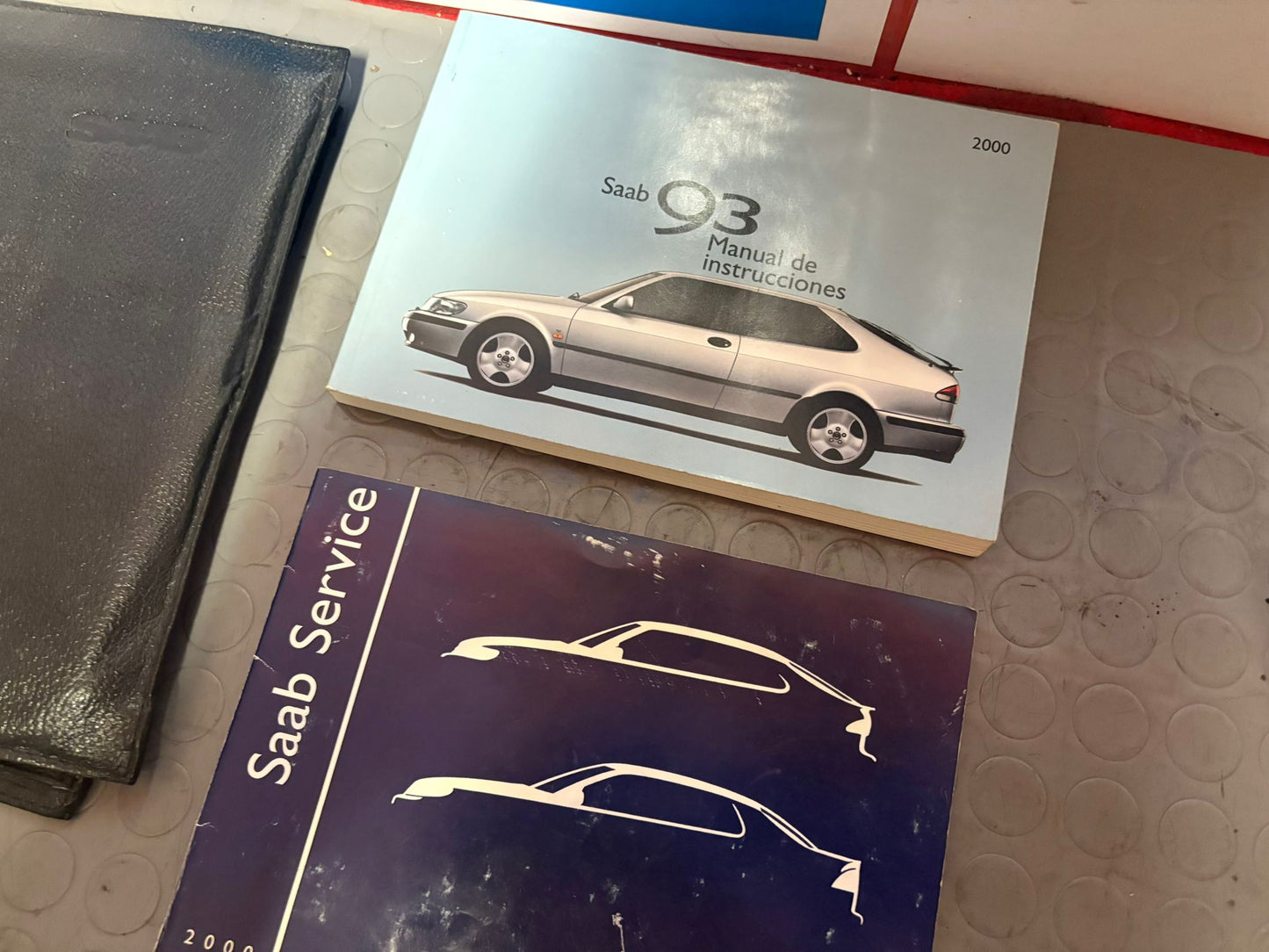 Manual instrucciones y libro mantenimiento SAAB 93